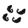 2 Pair Silicone Earplugs for Sleeping NRR 40dB Noise Cancelling Triple Protection Reusable Ear Plugs