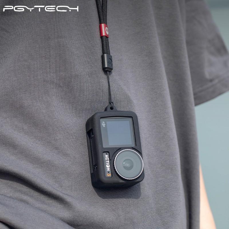 PGYTECH Silicone Protective Case DJI OSMO Action 3 Camera Shockproof Scratch Resistant Flexible Fit