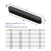 Modern Simplicity Cabinet Handle Luxury Black Glod Hardware Factory Supplies