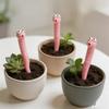 5-1Pcs Worm Water Sensor Ornaments Cute Earthworm Garden Greenhouse Outdoor Plant Hygrometer Monitoring Horticulture Decoration