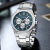 Top Brand Luxury Stainless Steel Waterproof Sport WristWatch Men Chronograph Watch Military Army Male Clock