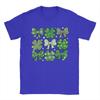 St Patricks Day Bow Coquette Saint Paddys Unisexs T Shirts  Vintage Tees Short Sleeve Round Neck TShirt Pure Cotton Party Tops