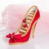 Elegant Velvet Ring Display Stand Luxury High Heels Jewelry Display Rack  Jewelry Display