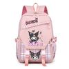Cool Lomi Kuromi Backpack Student Schoolbag Anime Cartoon Print Junior High School High School Large Capacity Schoolbag