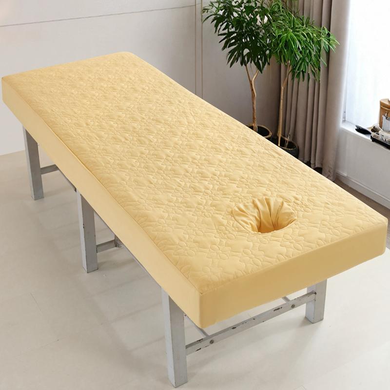 Fodera per Lettino da Massaggio a Misure Multiple, Trapuntata Spessa Comfort, Copertura per Lettino Estetico per Salone di Bellezza, Massaggio, SPA, Terapia
