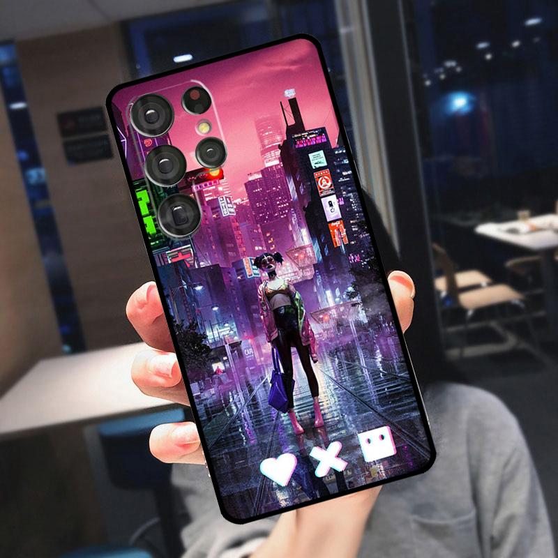 Love Death Robots Cover For Samsung Galaxy S25 Ultra S24 S22 S21 S23 Plus S20 FE S9 S10 S24 FE Phone Case