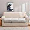 1PC Jacquard Sofa Seat Cushion Cover L-shaped Sofa Slipcover For Living Room Combination Chaise Furniture Protector Home Decor