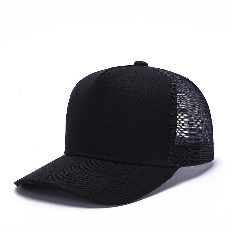 Mesh Summer Trucker Cap with Logo Embroidery - Perfect for Team Building and Baseball Events