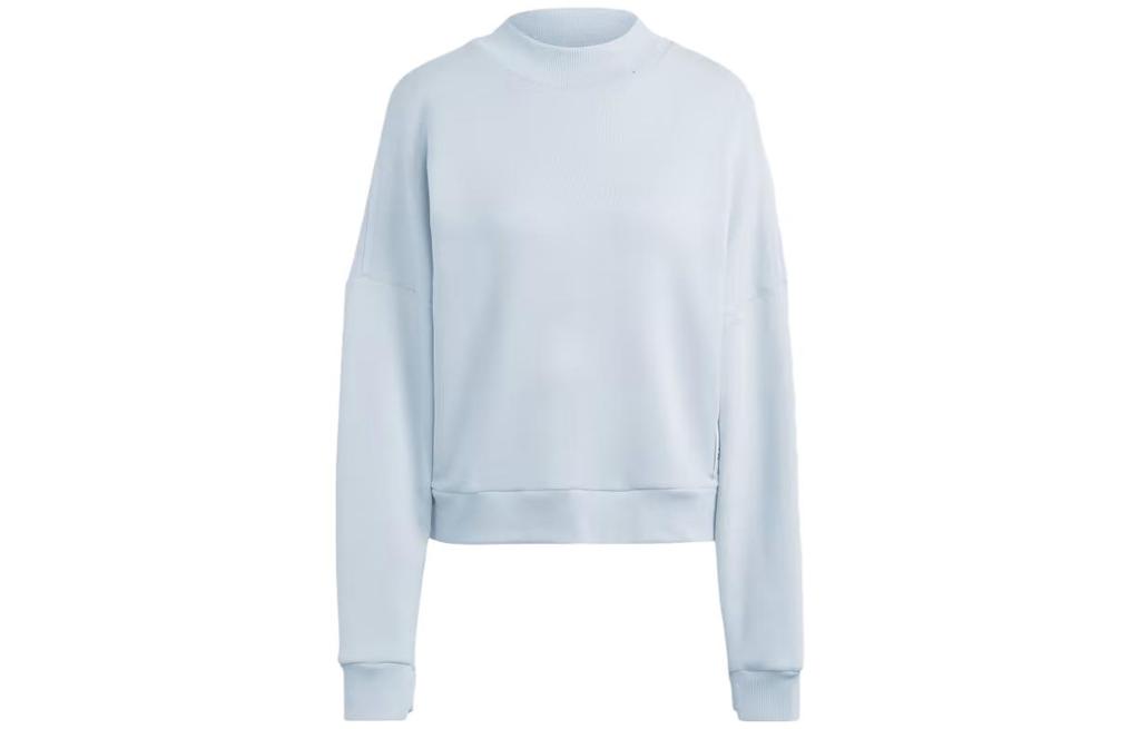 Adidas Originals Sweatshirts Women's Blue Crew Neck Moderate Regular IA2999