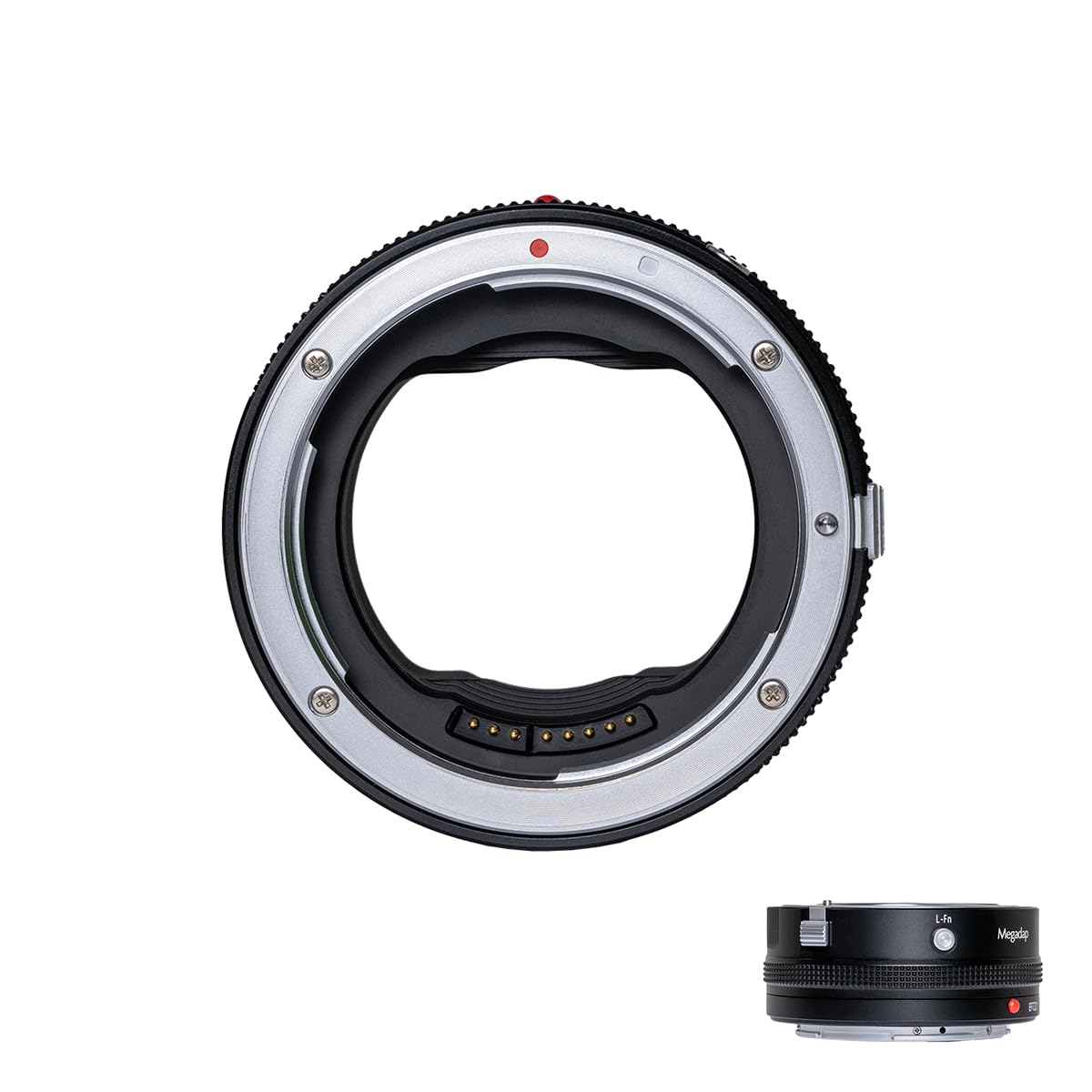 

Megadap EFTZ21 Camera Lens Adapter Mount Black Diamond Pattern