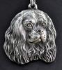 Cavalier King Charles Spaniel - Necklace with dog, silver-plated pendant for dog fan, unique jewelry by Art-Dog brand