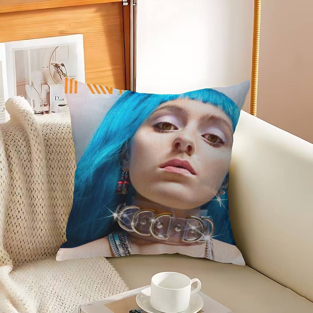 

A-Ashnikko Pillow Gift Home Office Decoration Bedroom Sofa Car Cushion Cover case 45x45 12x12Inch