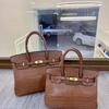 Yijinyuan 2024 Alligator Leather Platinum Bag Handbag Women Shoulder Fashionable Sweet Large-capacity