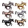 Metal Horse Pendant Retro Horse Charm Vintage Running Horse Pendant for Jewelry Making DIY Earrings Keychains Necklaces Craft Projects