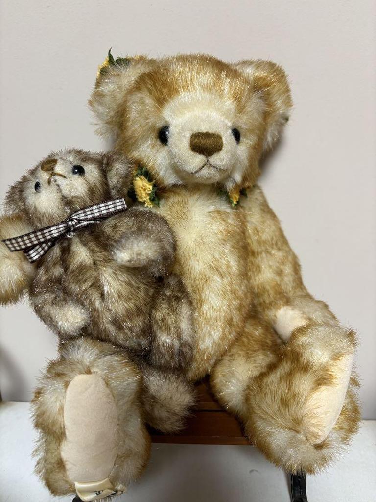 [USED] Huis Ten Bosch Teddy Bear Parent and Child Bear