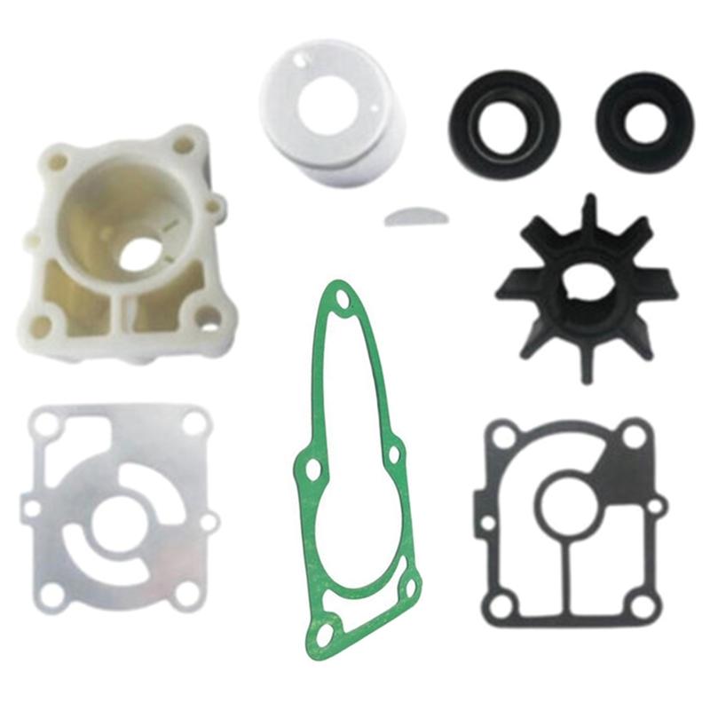Water Pump Impeller Repair Kit 8M0135821 For Outboard Mercury Mariner 9.9 10 15 20 HP EFI Seapro 33c 2-Cyl 8M0137849