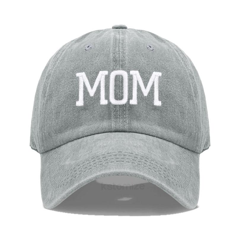 Dad Mom Embroidery Pure Cotton Men'S Baseball Cap For Man Womne'S Fashion Sport Golf Caps Sun Hat Dropshipping