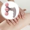 6 Wheels Manual Massage Roller Deep Tissue Muscle Ergonomic Design Myofascial Sticks for