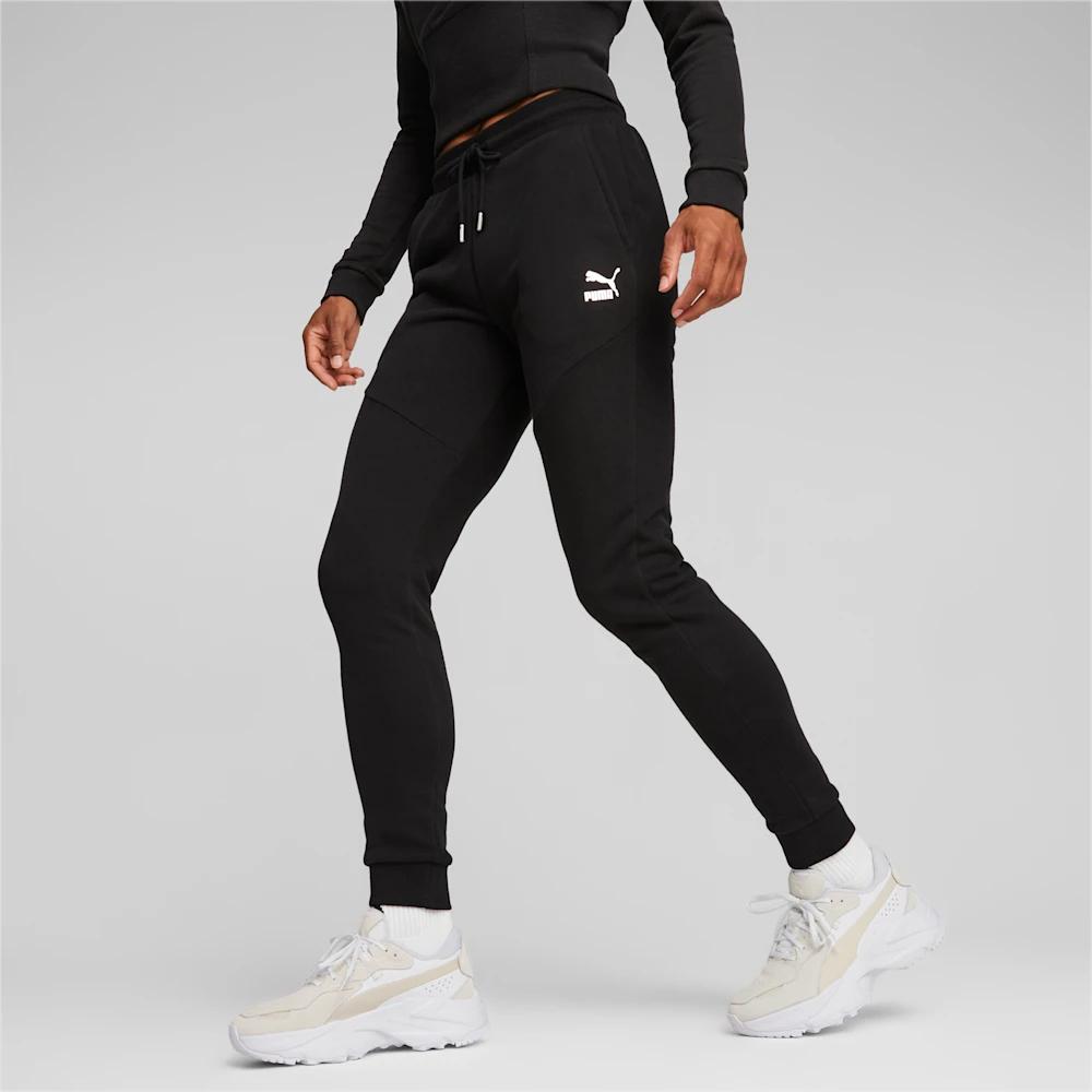Puma X Pamela Collaboration Womens Training Series Tapered Knit Cuffed Casual Sports Pants Women pants Black 538177-01