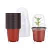 5/10/15/20Pcs Plastic Nursery  Starting Pots Flower Plant Container