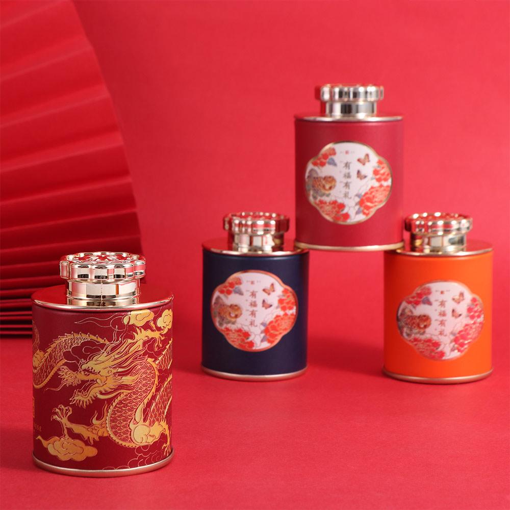 Mini Tea Packaging Box Portable Storage Jar Sealed Jar Tea Canister  Green Black Tea