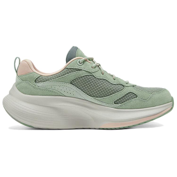 Skechers Go Walk Fashion Versatili Scarpe Casual Basse Sneaker da Donna Verde 125060-SAGE