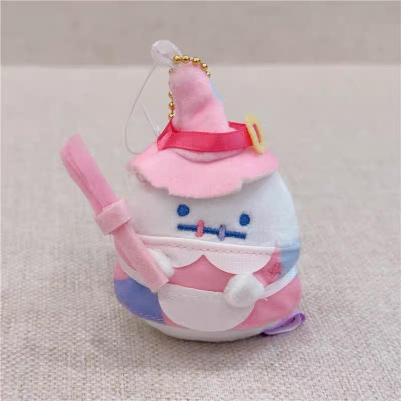 Japanese Cartoon Sumikko Gurashi Plush Keychain Halloween Monster Mame Master Coffee Bean Little Ghost Stuffed Doll Bag Pendant