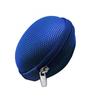 Sac de Rangement Rond pour Écouteurs Matériau Composite Fermeture Éclair Durable Conception Portable Étui de Transport pour Écouteurs Câble USB Pochette Organisateur