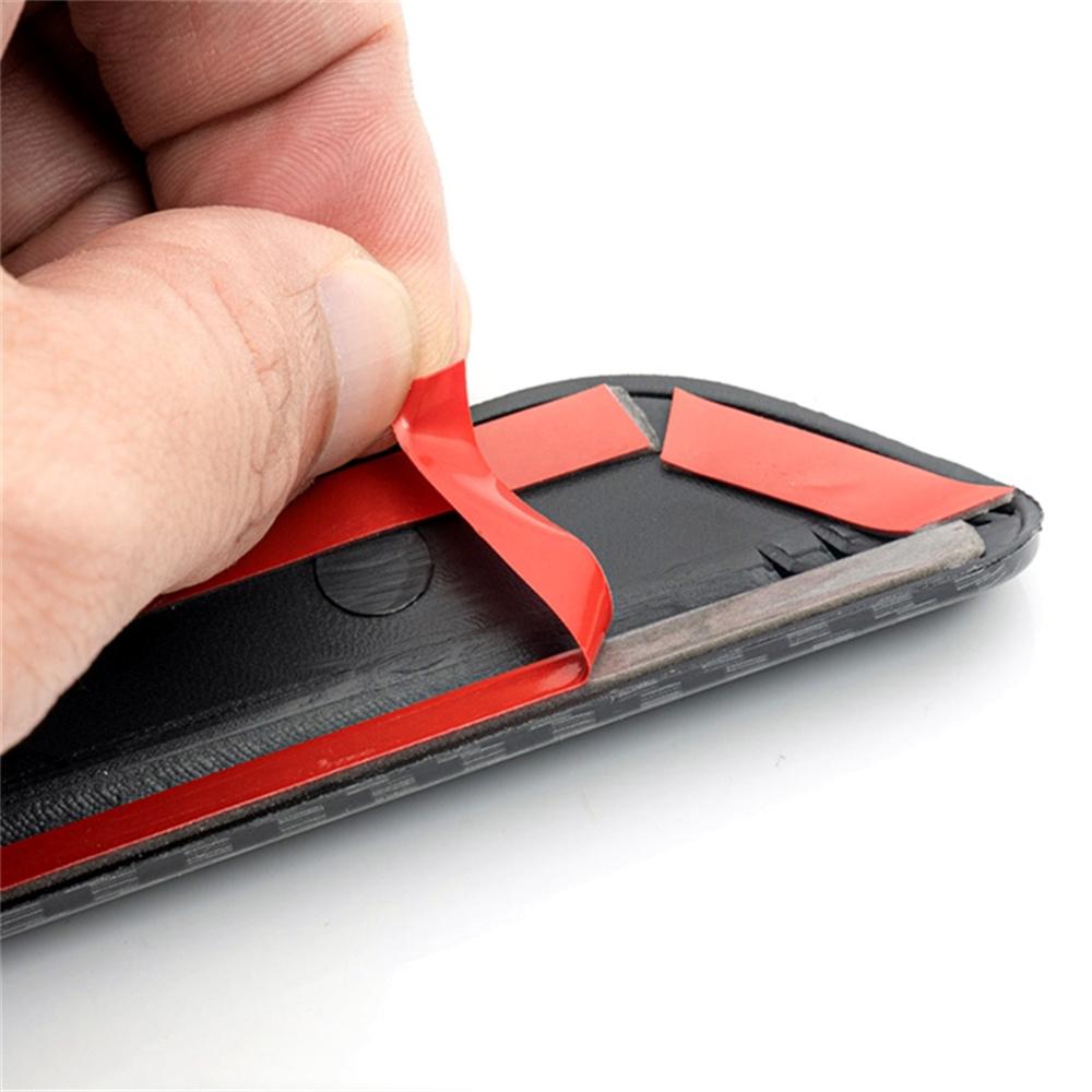 Car Side Body Outlet Cover Trim Carbon Fiber Look For Bmw 3 Series G20 2020-2021