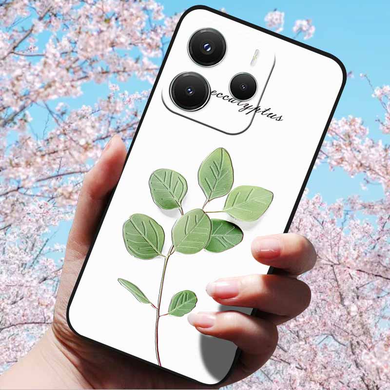 For Xiaomi Redmi Note 14 5G 4G Cases 3D Relief Embossed Retro Soft Silicone Covers For Redmi Note 14 5G Global Version 3D Cases