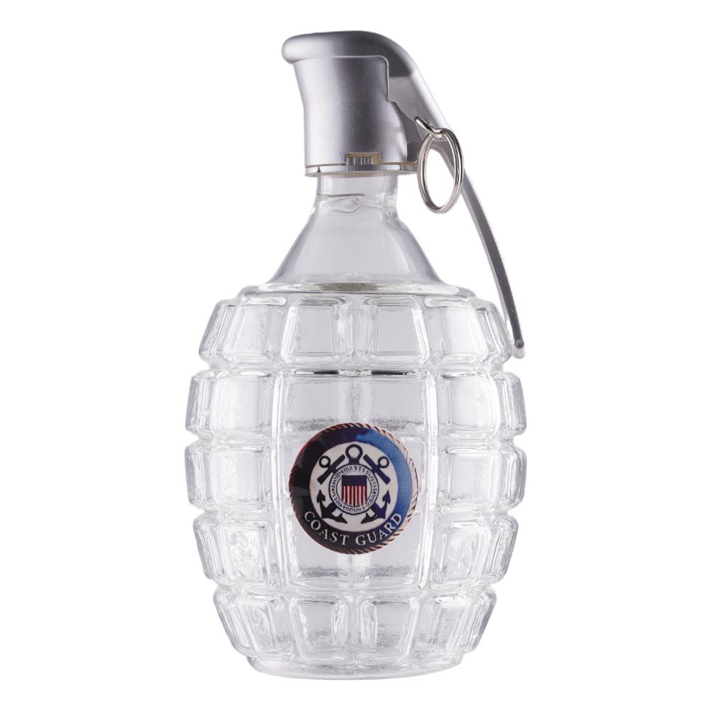 High Borosilicate Glass Grenade Shaped Sparkling Wine Bottle Sealed Jar for Home Brewing Whiskey Wine Storage Container