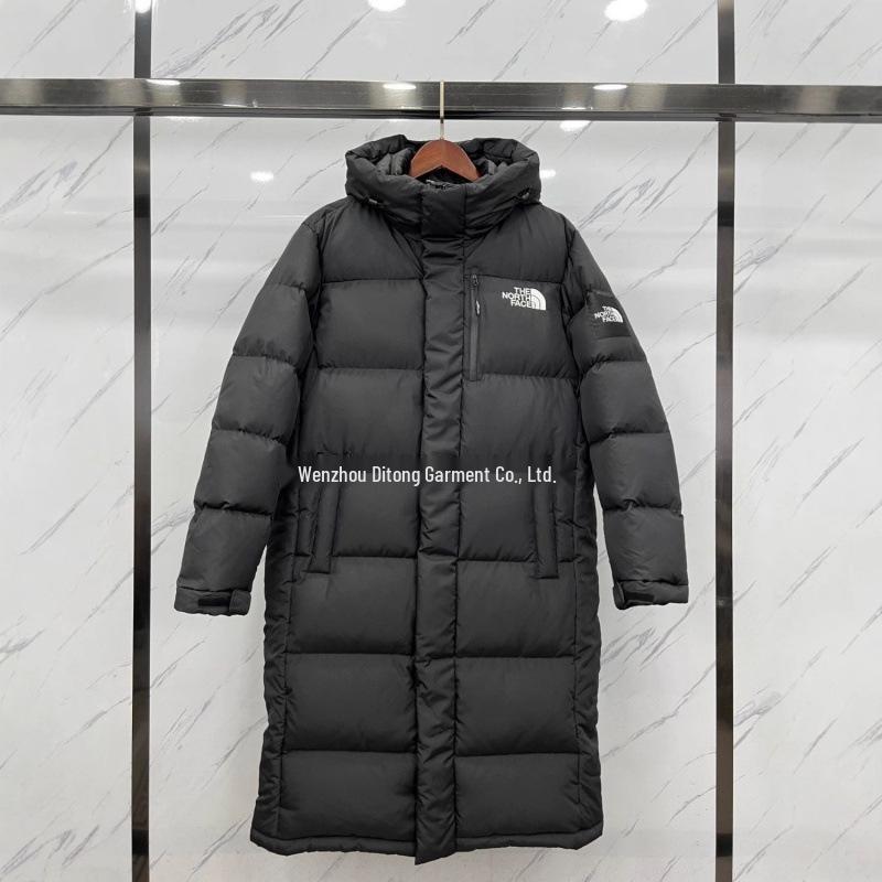 2025 Authentische US Winter Daunenjacke, Unisex, 700er Bauschkraft Weiße Entendaune, Langer Schnitt, Kälteschutz, Warme Pufferjacke