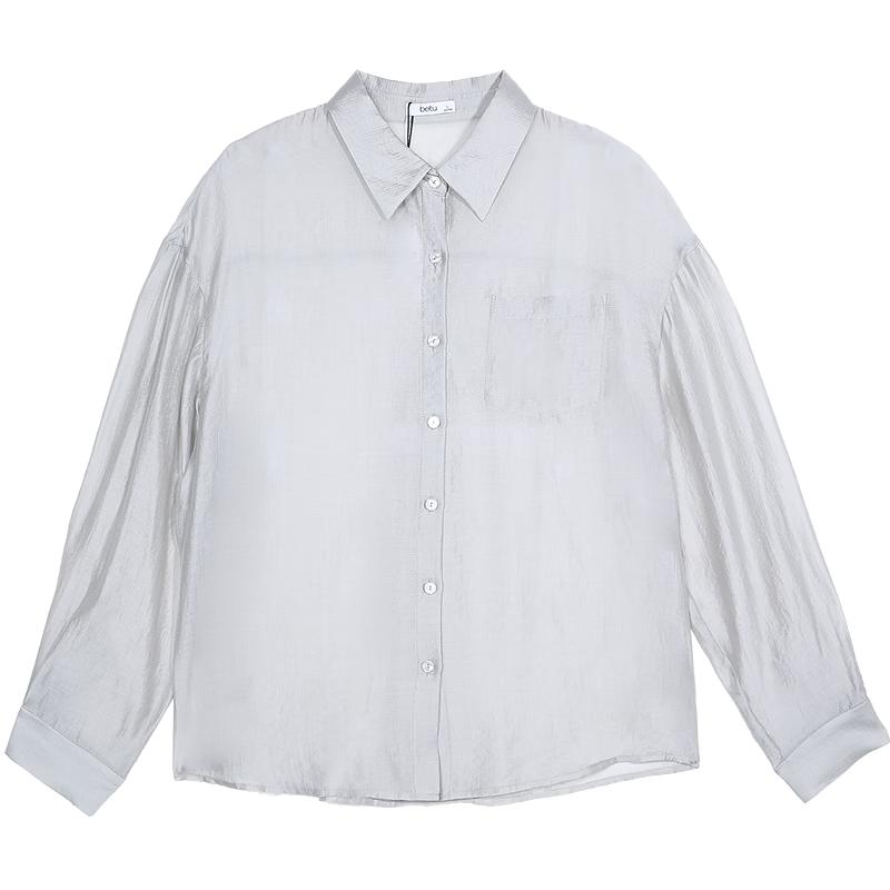 BETU Women s Lyocell Breathable Summer Shirt Jacket M