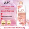 lux Fragrance Peach Light Scent Shower Gel 1kg