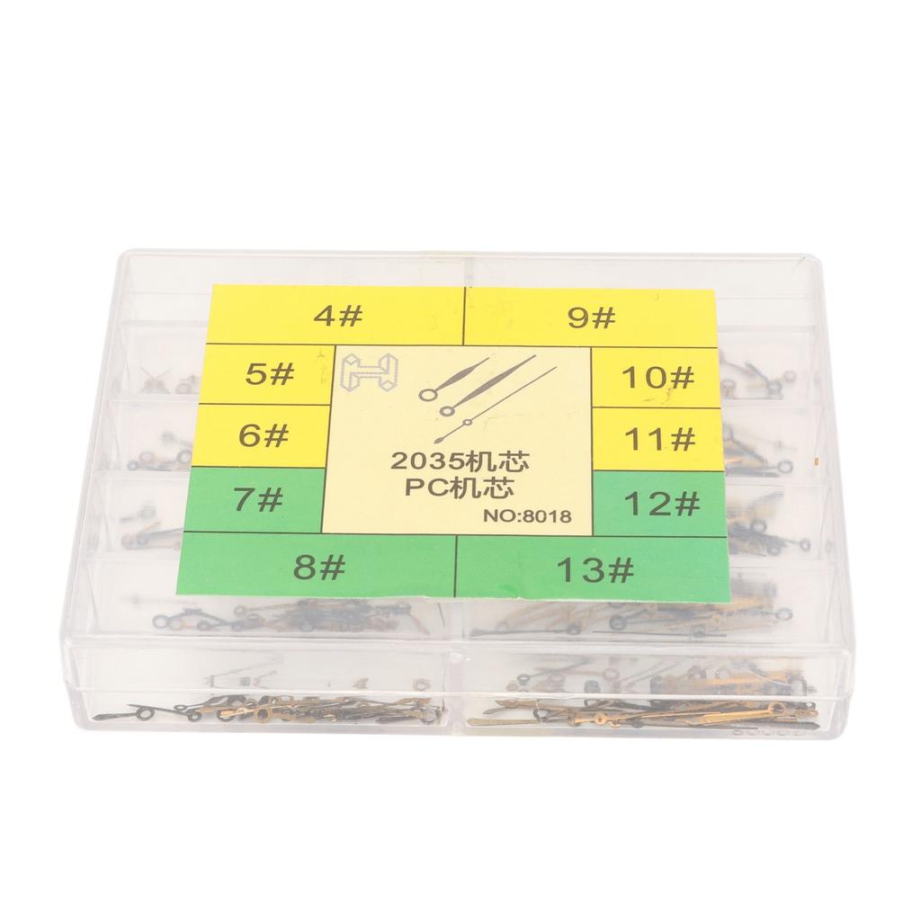 Náhradní hodinky Hodinová Minutová Vteřinová Ručička Ručky Hodinek Díly pro Strojek 2035 PC Černá Zlatá