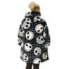 The Nightmare Before Christmas Unisex Adult Jack Skellington Blanket Hoodie