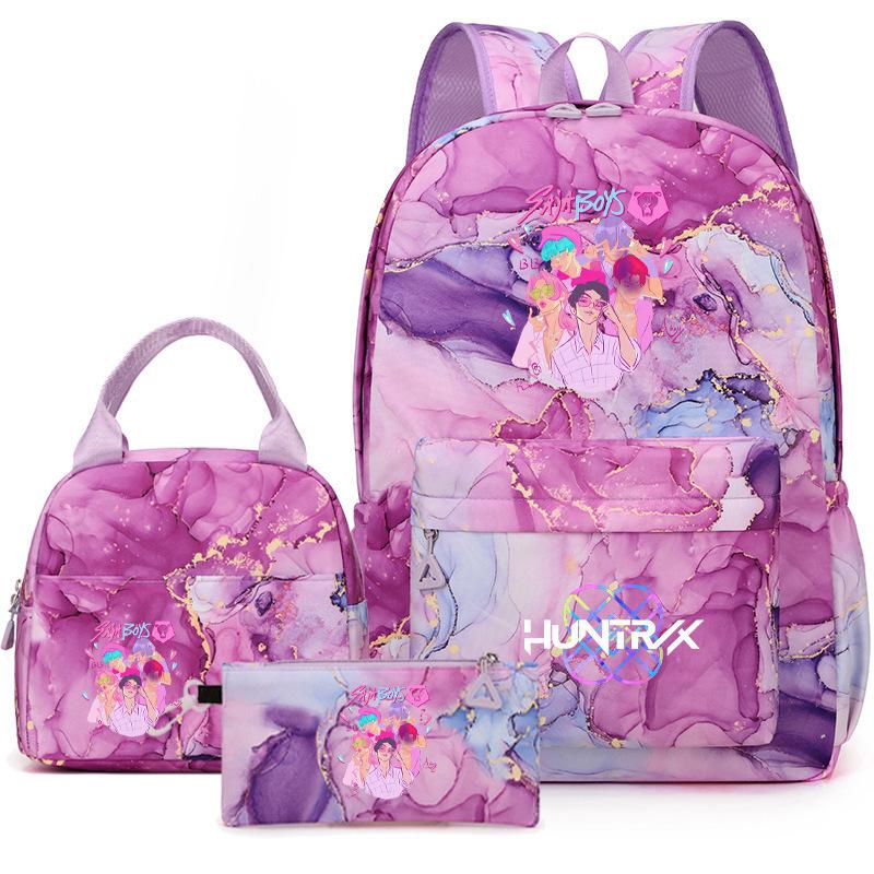 Kpopn Witch Hunter Backpack Elementary School School Style School Bag Travel Backpack Three-Piece Set