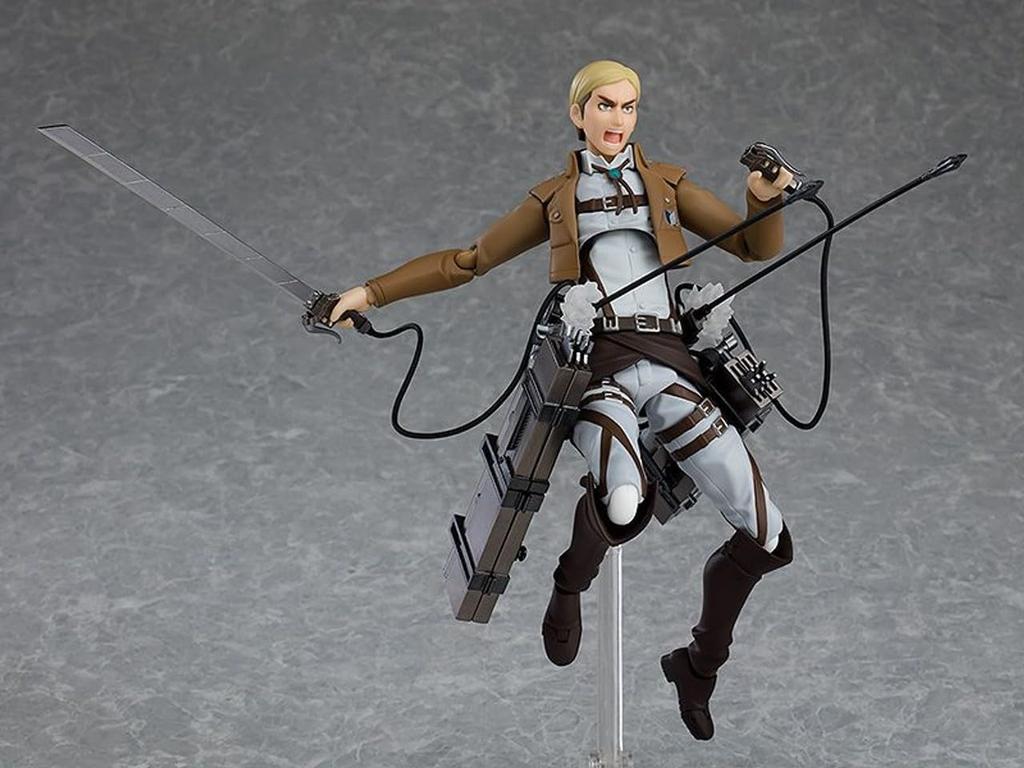 Figma Attack on Titan Erwin Smith malovaná pohyblivá figurka přeprodej 200303 ABS&PVC bez měřítka