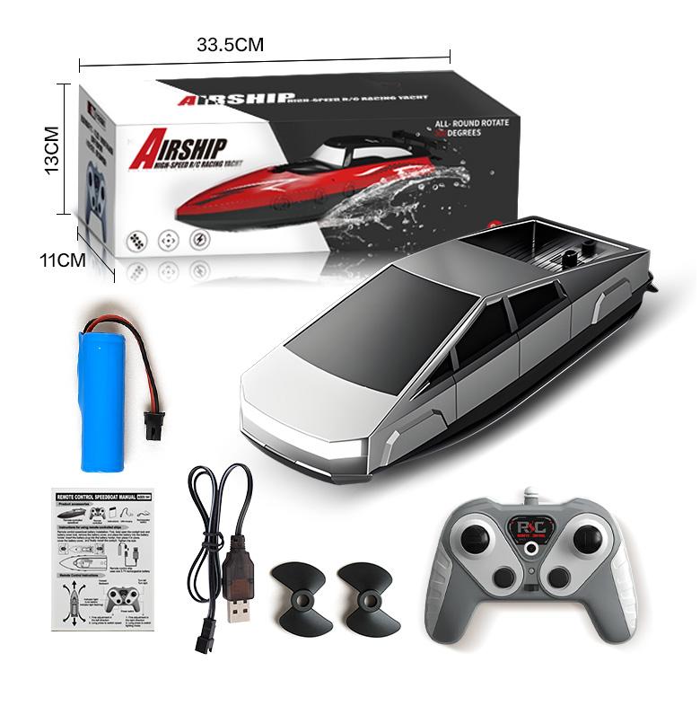 Remote Control Boat For Kids Waterproof Remote Control Toys Fast Remote Control Boat Lightweight Water Racer RC Boats Pool Toys