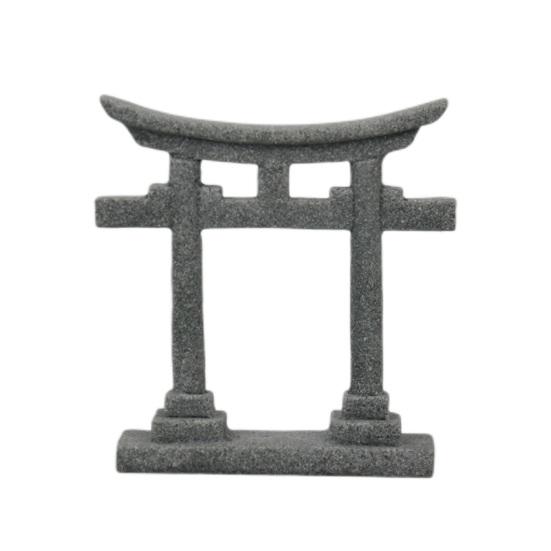 Lisage akvaariumile Jaapani hõngu meie Shinto Torii pühamuvärava kaunistusega ja ohutu kalapaagi kaunistamiseks