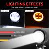 Work Light Round Angel Eyes LED Light Bar Portable Spotlights Motorcycle Car Offroad Driving Fog Lamp Truck Farm Tractor Boat SU