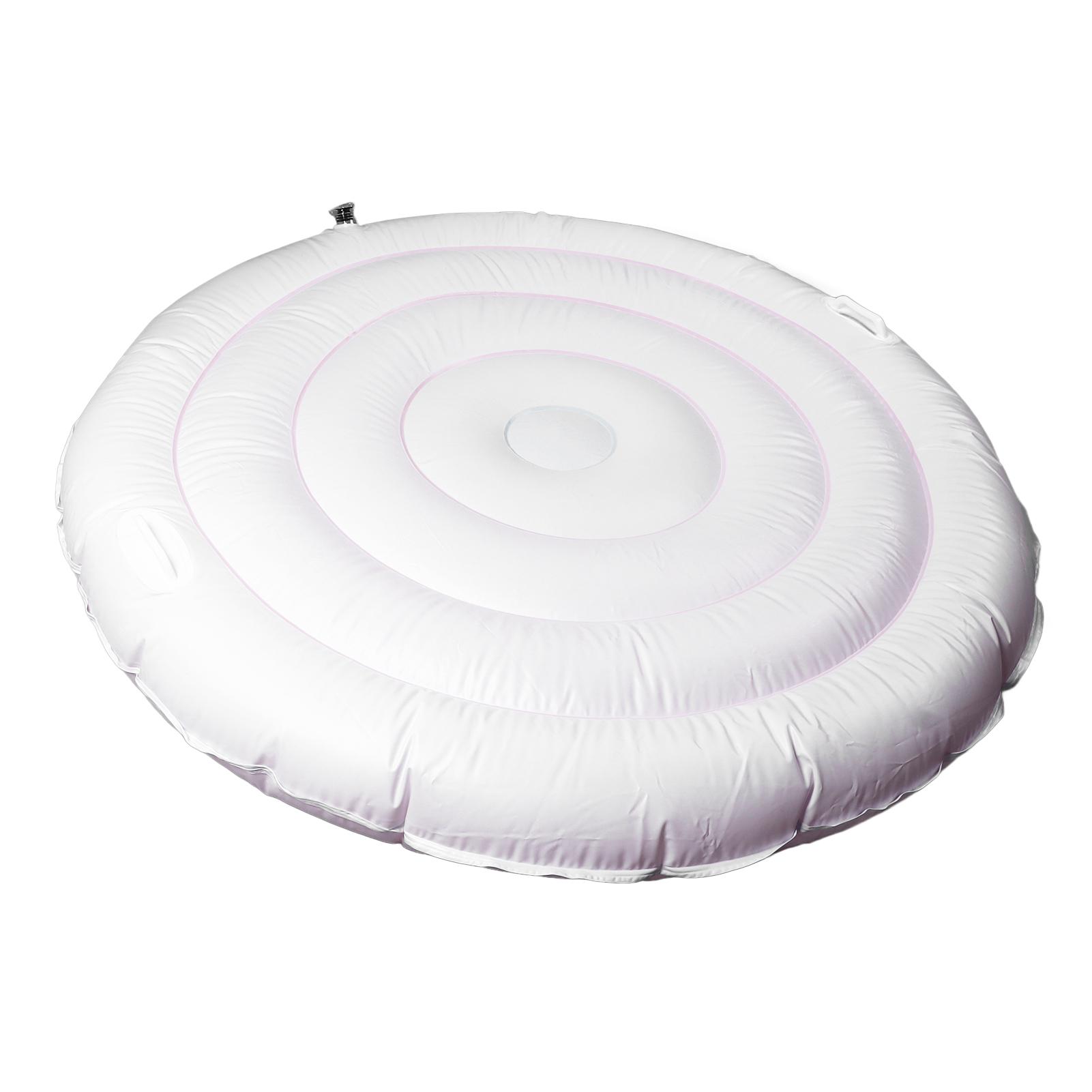 

Round Quick Inflation Insulated Hot Tub Cover Portable 4.5ft PVC Hot Tub Cover Energy Saving Cover