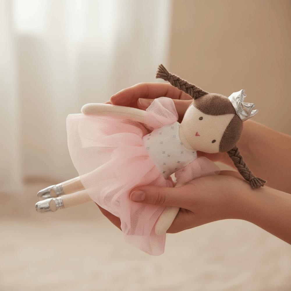 Princess Crown Stuffed Toy High Quality Soft Toy Mate Plush Doll Children
