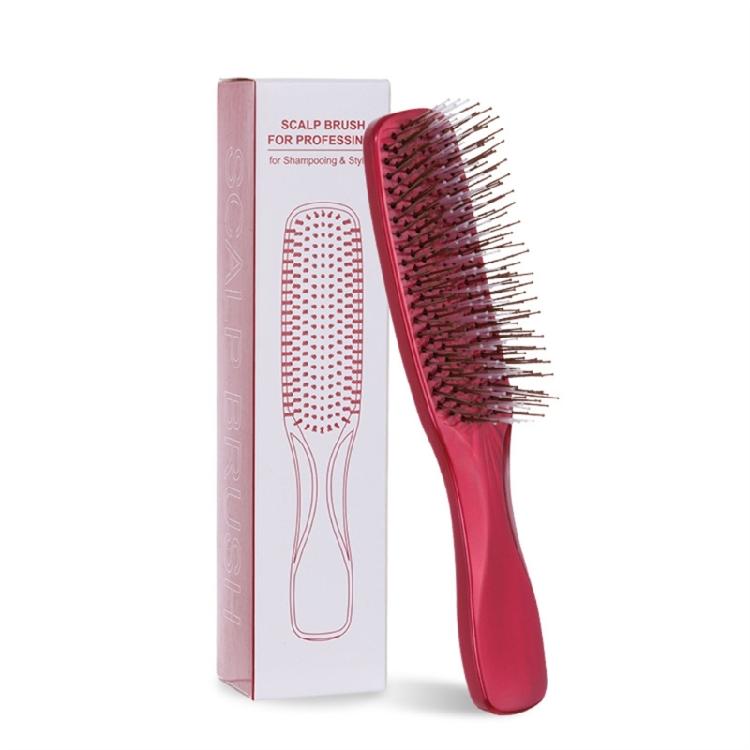 Nylon Boar Bristles Hair Brush Detangling Brush for Styling,Smoothing All Hair Types,Wigs and Extension Detangler Brush