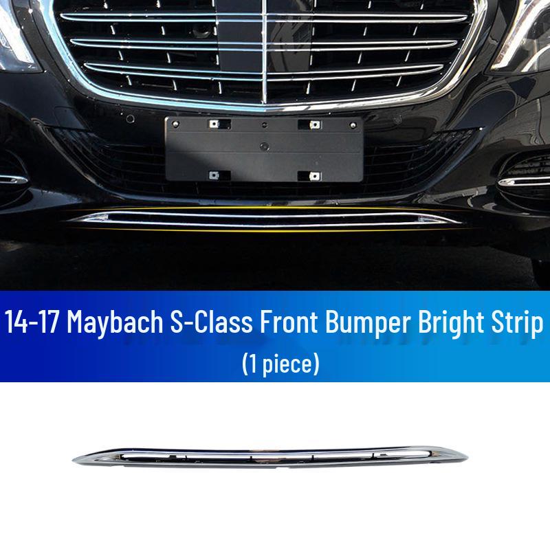 Mercedes-Benz Maybach S-Class Rear Bumper Chrome & Decorative Strips for S400, S500, S600.
