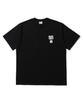 Sseochi410 Twin Heart Logo Short Sleeve T-Shirt Black