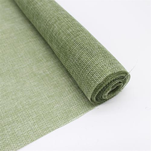 48x50/500cm Solid Colored Linen Fabric For Handmade DIY Christmas Decoration Creating Corridor Environment Hanging Decorations
