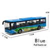 High Simulation Toy Car Model Diecast Plastic Pull-Back Bus Inertia Car City Tour Bus ABS Car Model Toys Gifts For Children Kids