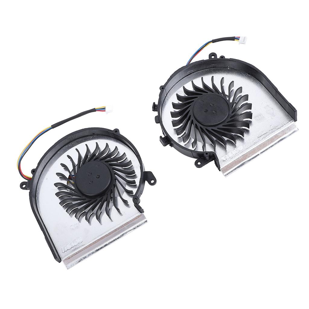 Laptop CPU GPU Cooling Fan Aluminum Alloy 4 Pin Laptop Replacement Cooling Fan with Repair Tools for