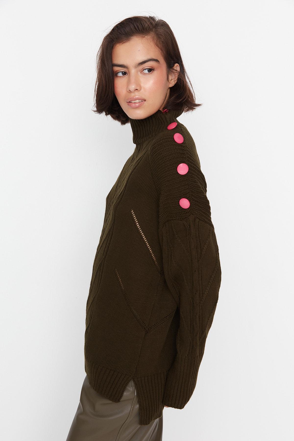 

Свитер - Хаки - Классический крой